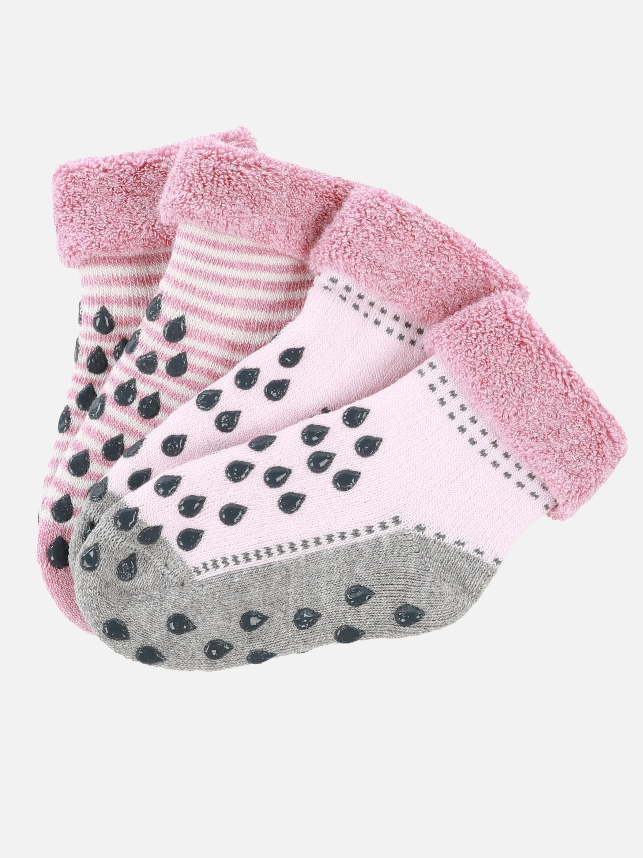 Camano 1106008 Baby ABS Socken 2er Pa Pink 861566 4300 1